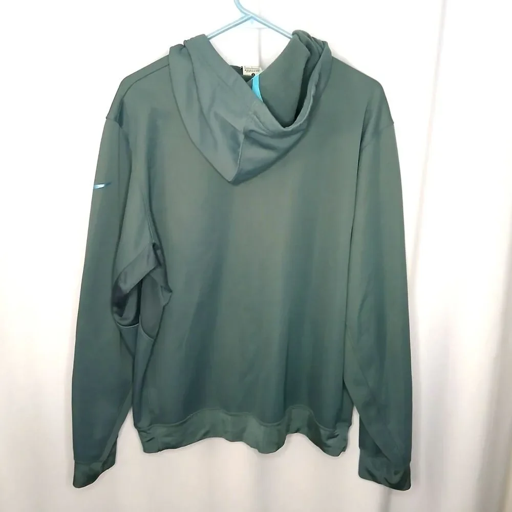 Nike Elite Therma Fit Hoodie Basketball Pullover Pocket Fleece Lined Mens Large